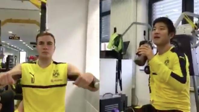 Dortmund mannequin challenge