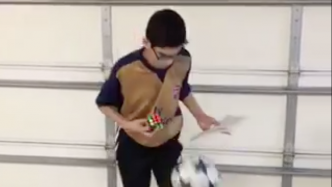 Read, Rubix cube and juggling. 