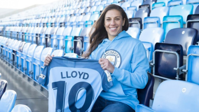 Carli Lloyd Interview Manchester City
