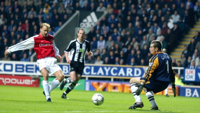 Dennis Bergkamp Goal vs Newcastle 