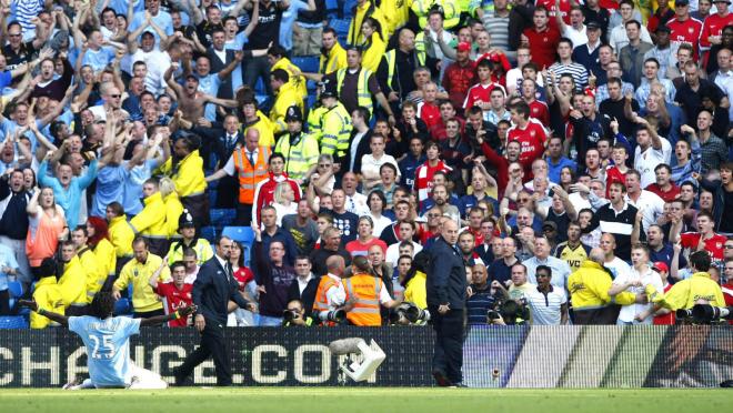 Emmanuel Adebayor Celebration vs Arsenal