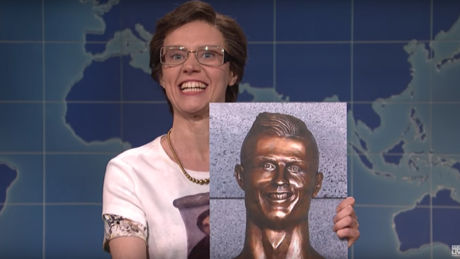 SNL weekend update Cristiano Ronaldo