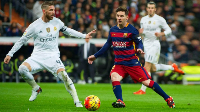 All of Lionel Messi's goals in El Clasico