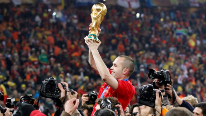 Andres Iniesta World Cup Winning Goal 