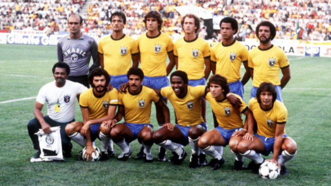 Best Soccer team Brazil 1982 