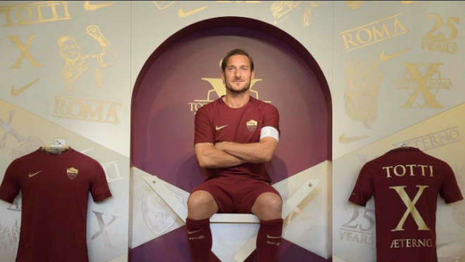 Francesco Totti Tactics at Roma