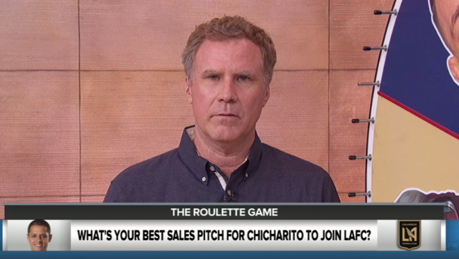 Will Ferrell Begs Chicharito to Play for LAFC
