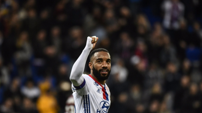 Alexandre Lacazette goals for Lyon