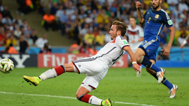 Mario Gotze goal vs Argentina