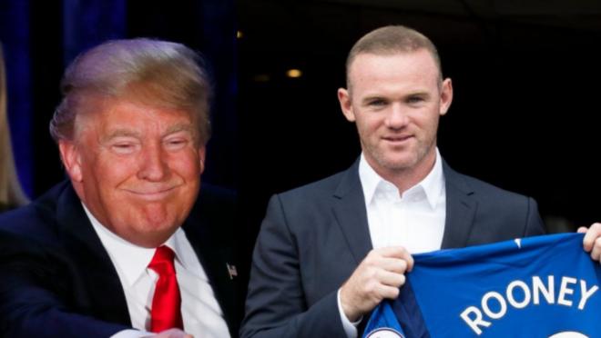 Wayne Rooney Donald Trump Impression