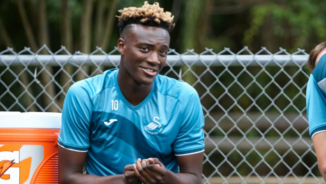 Tammy Abraham signs Swansea initiation Boys II Men