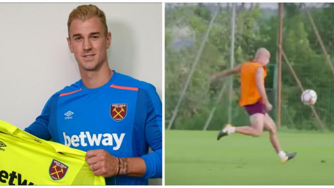 Joe Hart Welcomed to West Ham