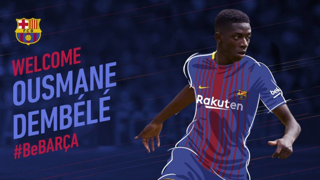 Ousmane Dembele skills, Dembele Barcelona