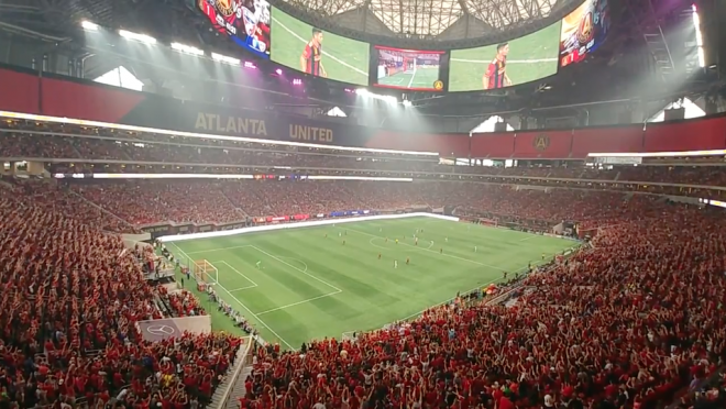 Atlanta United Stadium Atmosphere 