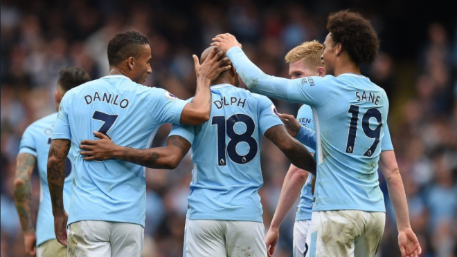 Fabian Delph Goal vs Crystal Palace