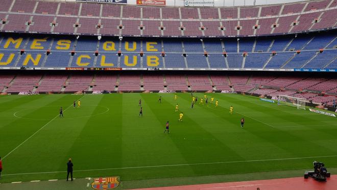 Empty Camp Nou FC Barcelona