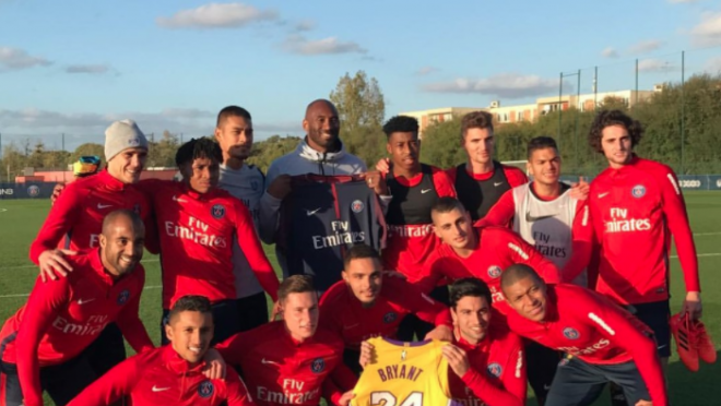 Kobe Bryant meets PSG 