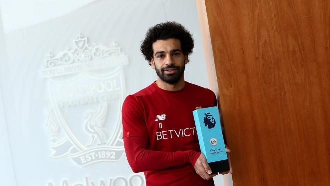 Mohamed Salah Premier League Player Of The Month