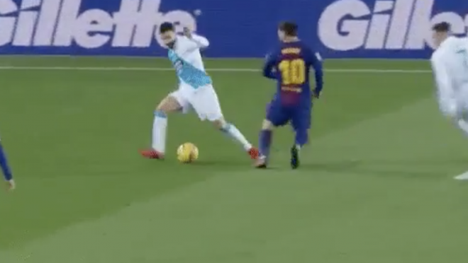 Messi And Jordi Alba Nutmeg 