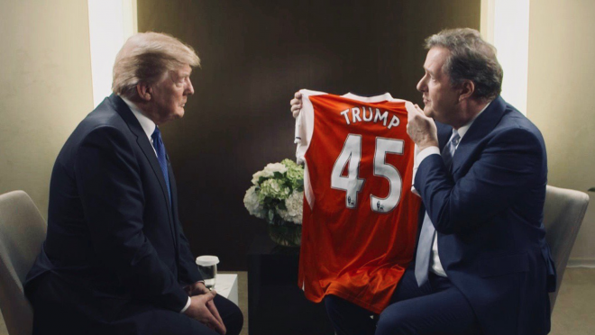 Trump Arsenal Jersey