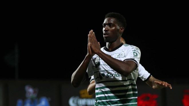 Djaniny celebrates another goal