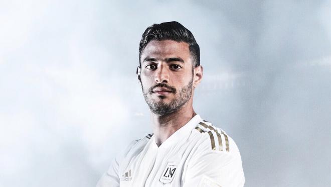 Vela now in an LAFC uniform