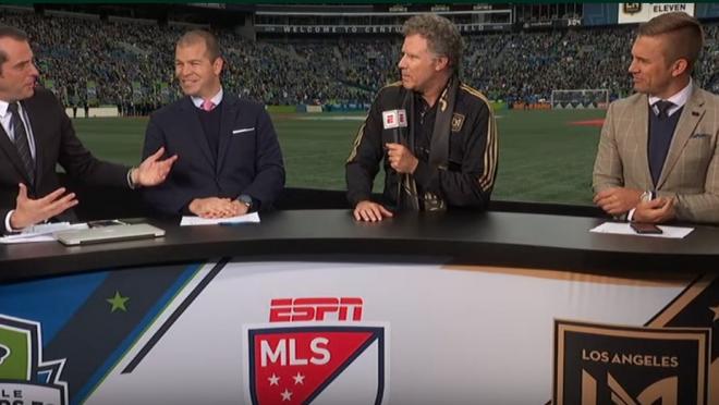 Will Ferrell does Ron Burgundy impression for LAFC