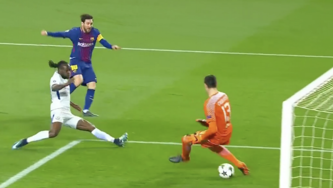 Lionel Messi Nutmeg Goals