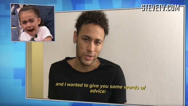 Neymar Surpries Young Fan