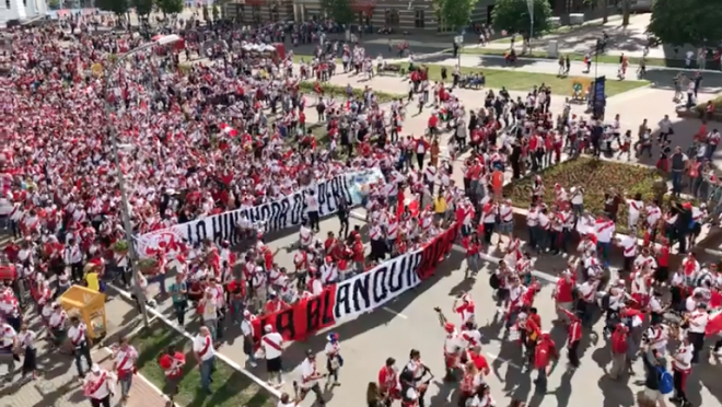 Peru Fans In Russia