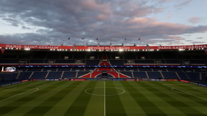 Empty PSG stadium