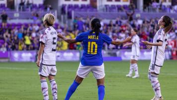 Marta assist vs Japan