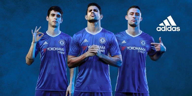 Chelsea 2016-17 home kit