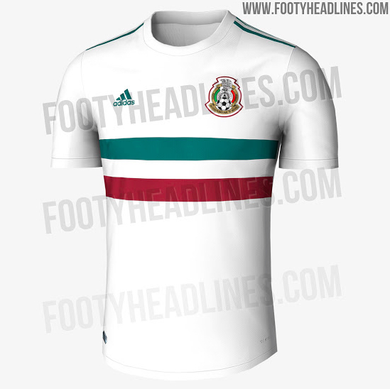 Mexico 2018 World Cup away jersey