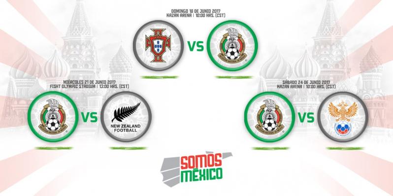 Mexico Confederations Cup Schedule