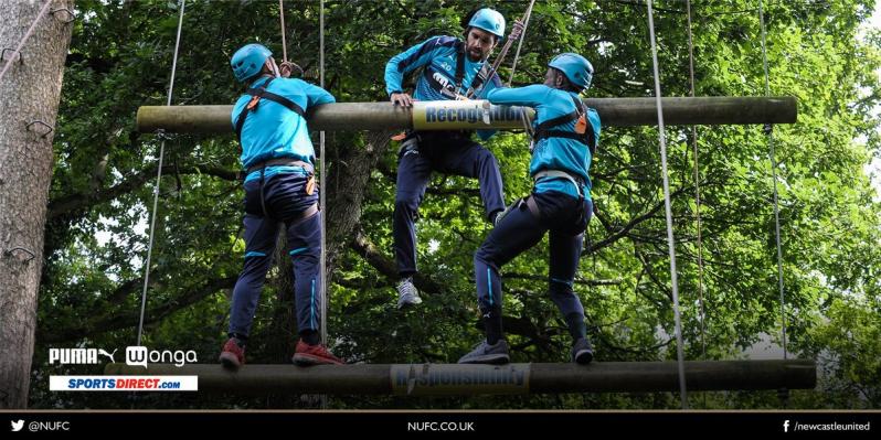 Newcastle United team bonding