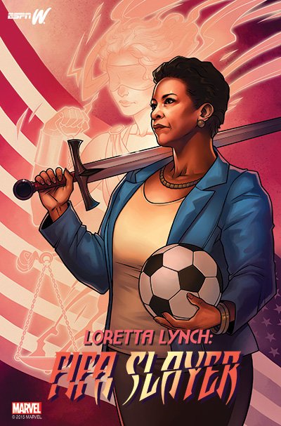 espnW IMPACT25 Marvel USWNT Loretta Lynch