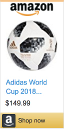 Best Soccer Gifts For Players- Adidas Telstar 2018 Official World Cup Match Ball