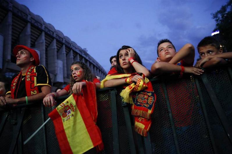 Spanish fans