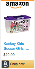 Best Soccer Gifts For Kids - Kaskey Kids Soccer Girls