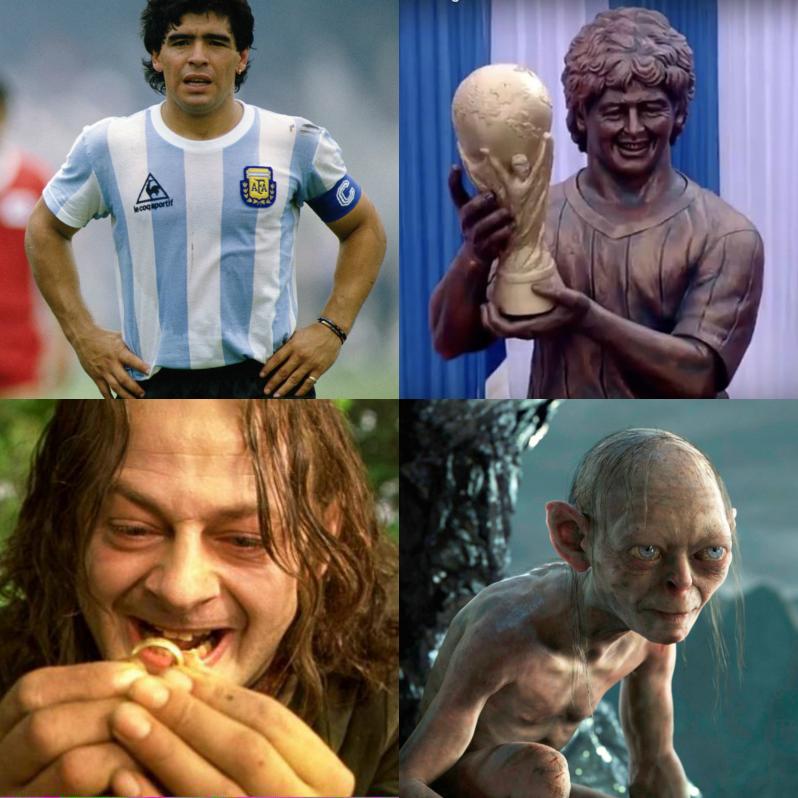 Diego Maradona Statue