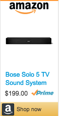 Best Gifts For Gamers - Bose TV Sound System Bar 