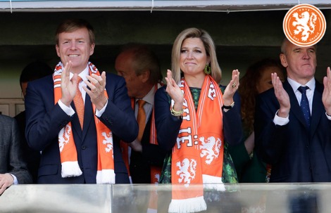 Dutch royal family gives the Netherlands squad their approval