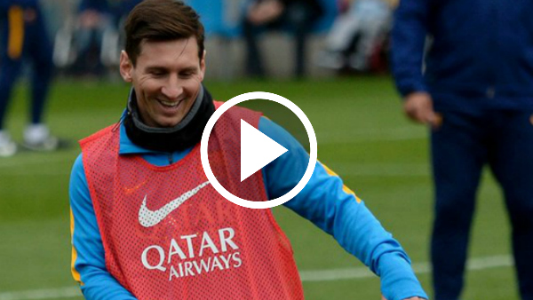 Learn The FC Barcelona Rondo Drill From Messi
