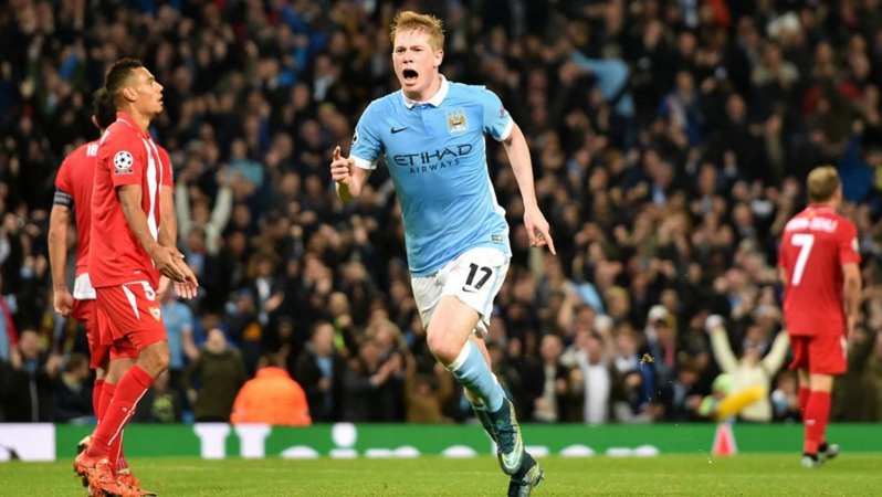Manchester City score a late one to secure a Champions League win