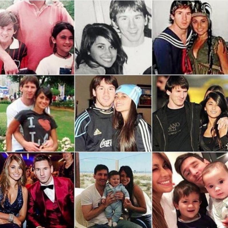 Lionel Messi and Antonella Roccuzzo nicest footballers