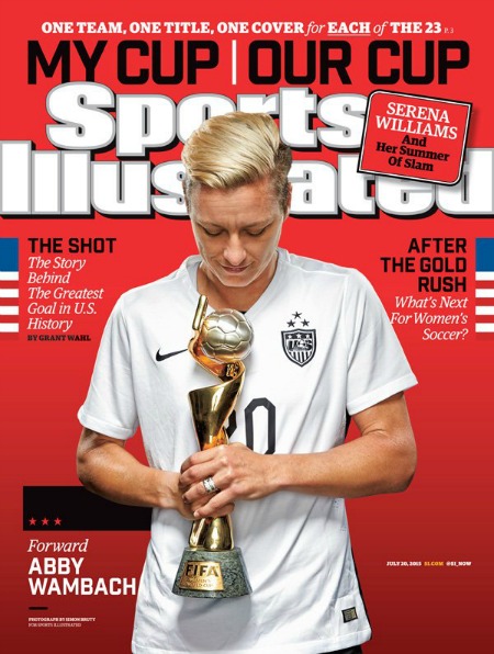 Abby Wambach announces retirement, she was also on the cover of SI. 