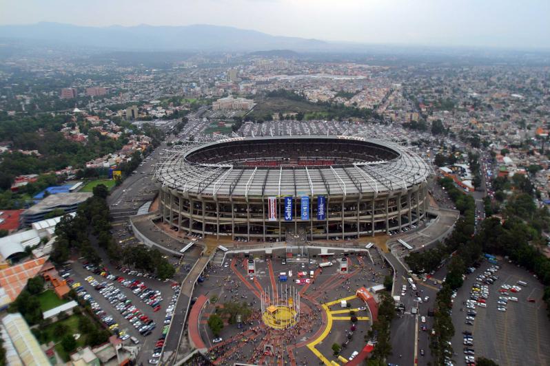 pictures of amazing stadiums, estadio azteca arial