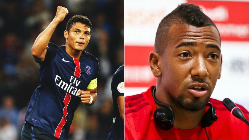 soccer player stops thief: Thiago Silva and Jerome Boateng would be really good at this.
